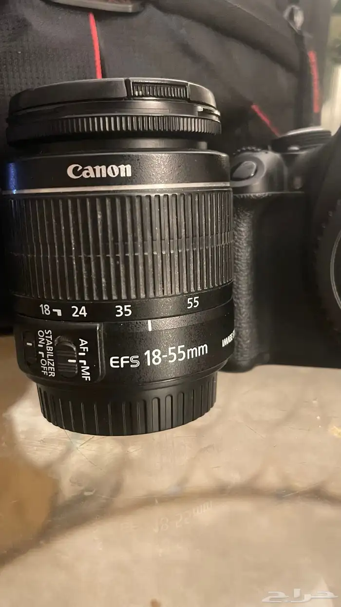 كاميرا كانون 600D EOS مع ملحقات 3
