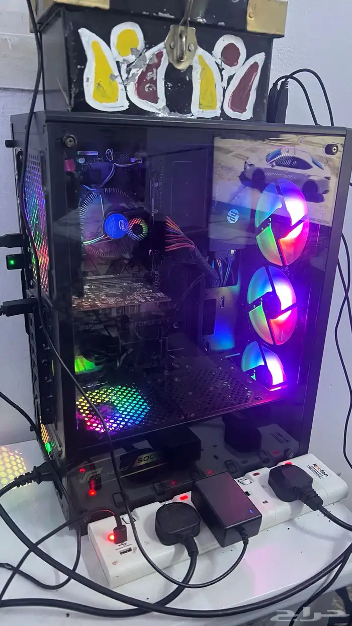 بي سي للبيع معه شاشه 0