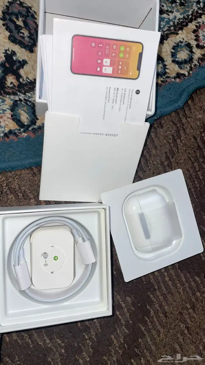 سماعة اير بودز برو الجيل الثاني للبيع بسعر رمزي (اصليه) 7