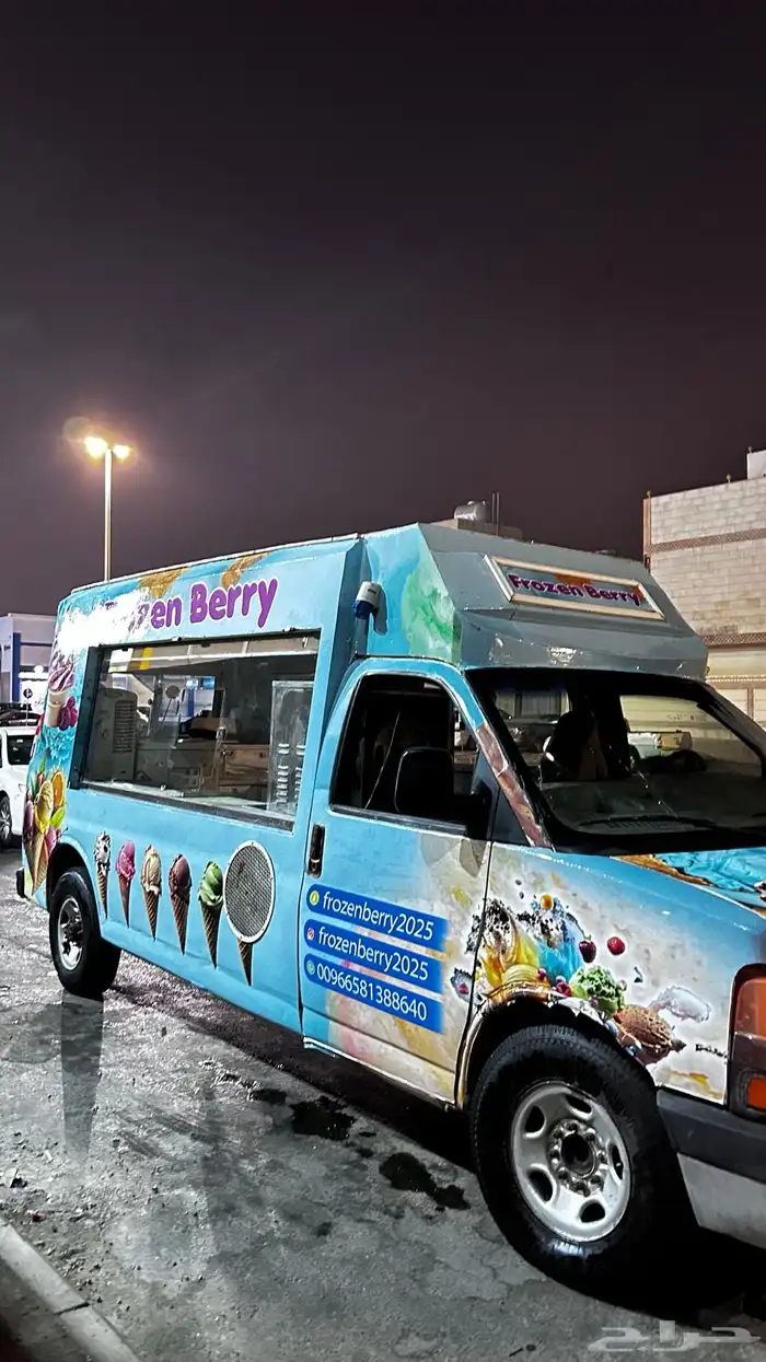 جي ام سي سافانا 2004 سيارة ايسكريم 6