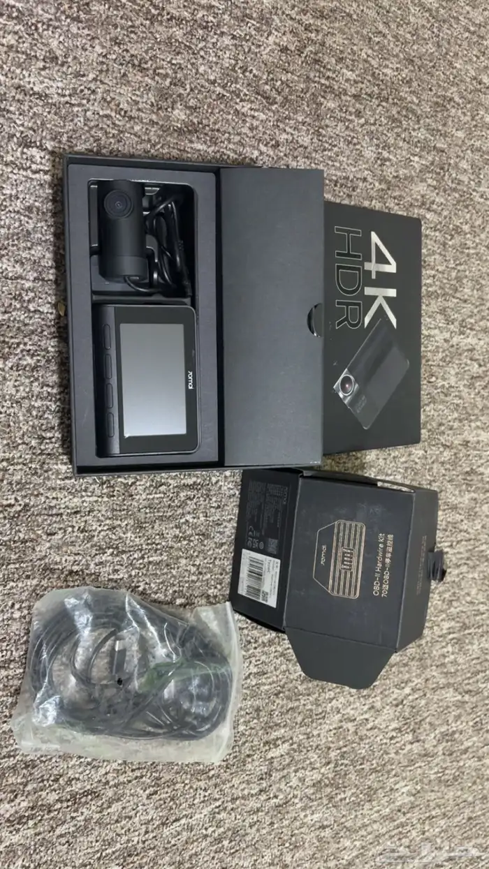 داش كام 4k اصلي بضمان مع كامل اغراضه 0