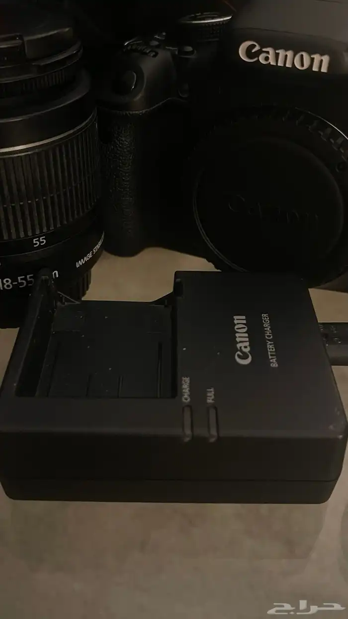 كاميرا كانون 600D EOS مع ملحقات 4