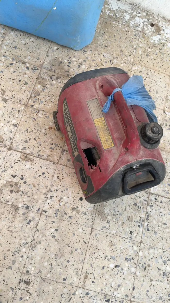 ماطور بنزين كاتم صوت قوه 2500 والهندل خربان 0