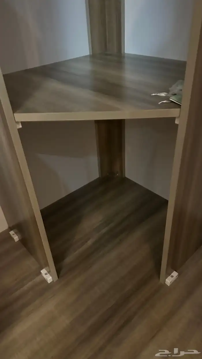 سرير سليب هاي انفينيتي 2 ودولاب ملابس زاوية مع تسريحة 14