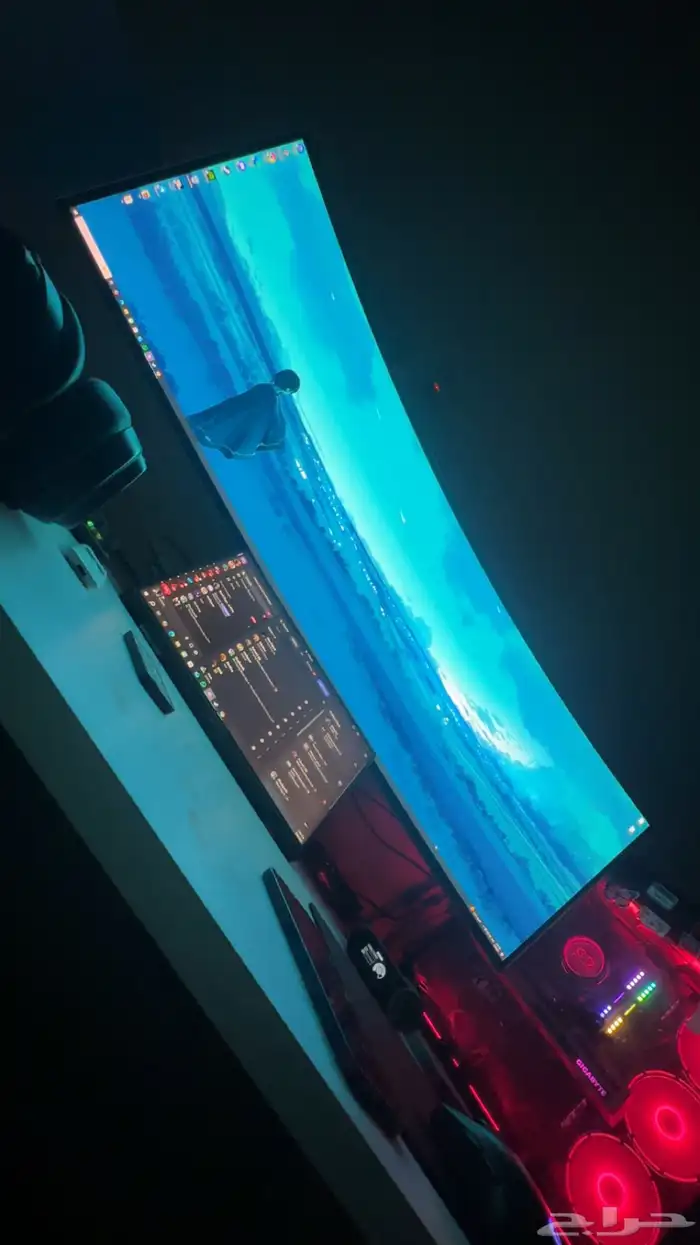 شاشة samsung odyssey g9 oled 1