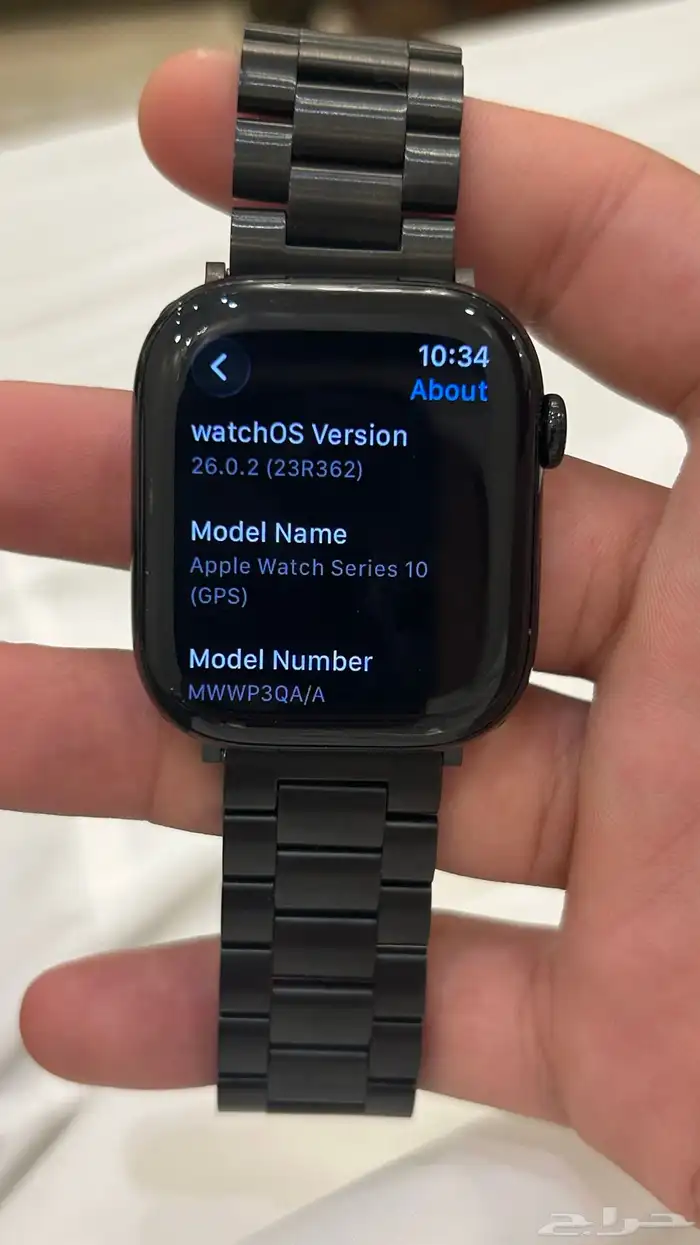 ساعة ابل مع كرتونها series 10 5