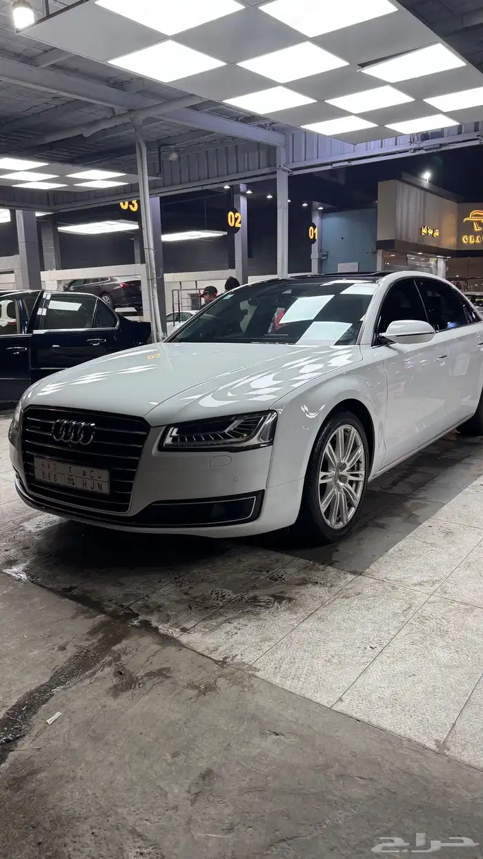اودي A8 2016 للبيع اعلي فئة بحالة الوكالة تم تخفيض السعر 66