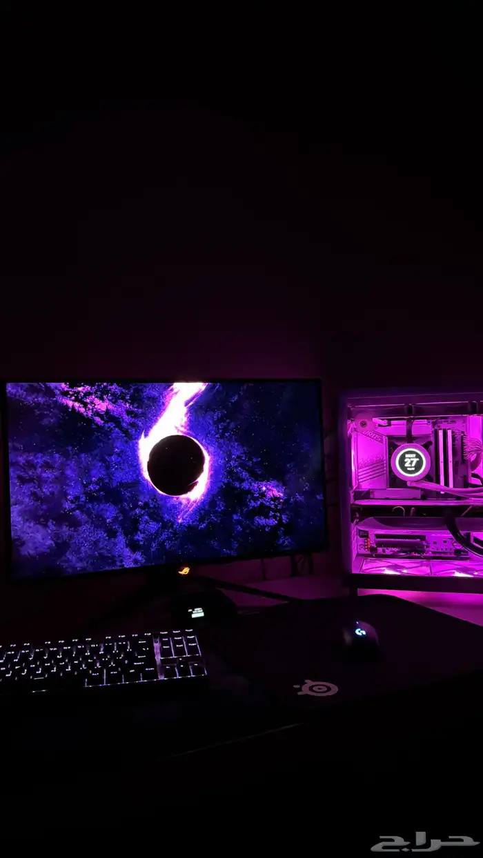 ست اب بي سي مواصفات عالية 4080سوبر 9800x3d مع اوليد 240hz 6