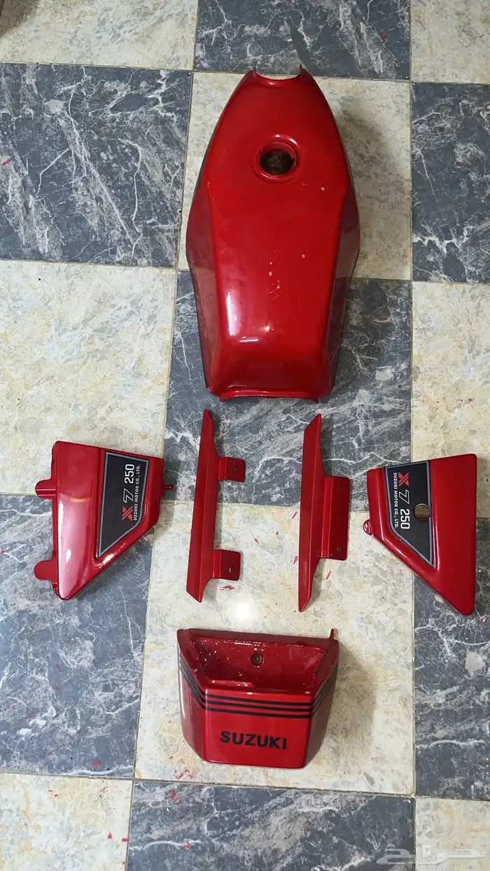 عده دباب جيتي اصليه كامل احمر 1