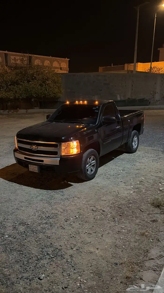 سلفرادو 2010 اسود دبل ارضي 3