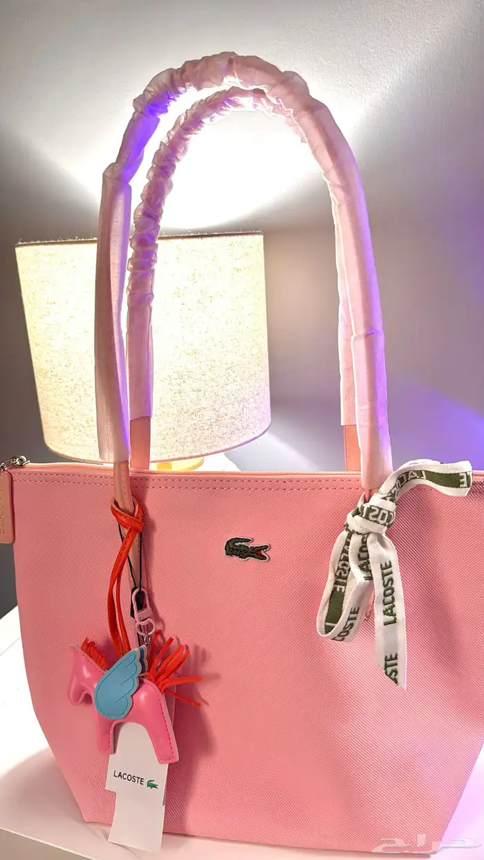 شنطة لاكوست بنك 0