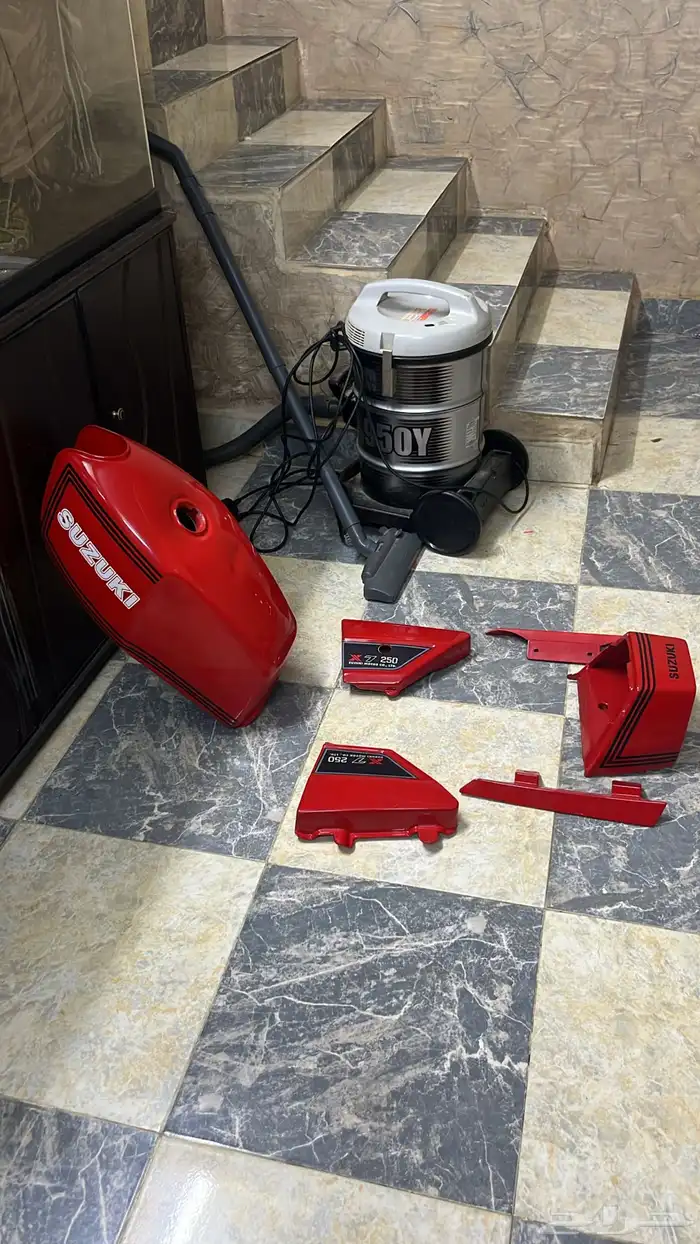 عده دباب جيتي اصليه كامل احمر 0