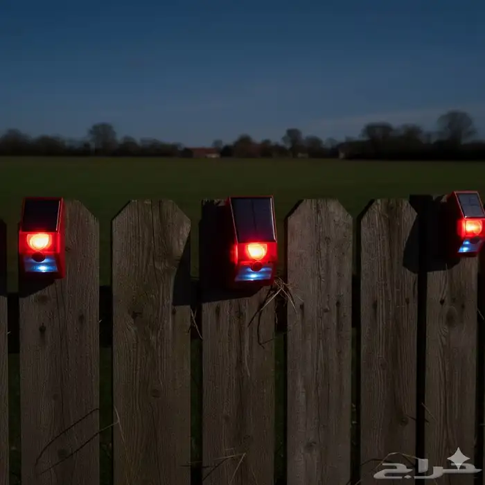 جهاز طارد للحيوانات واللصوص بالطاقة الشمسية ( مجموعة اصوات) 2