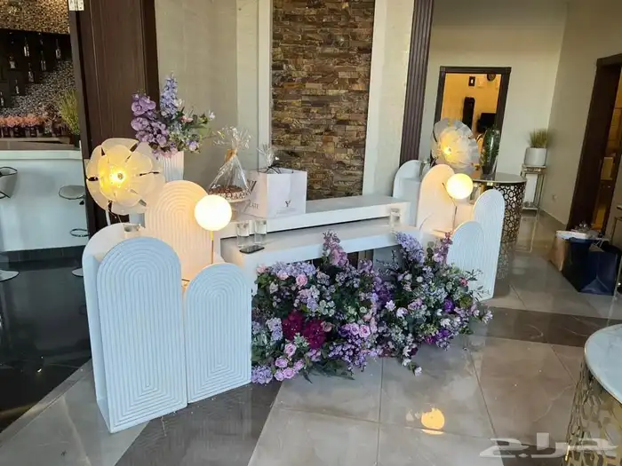 تنسيق حفلات وشاشات بالمتر 15