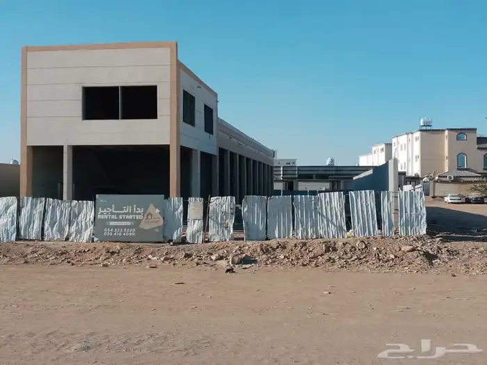 محلات للايجار - حي التعاون - طريق دمج - تبوك 0