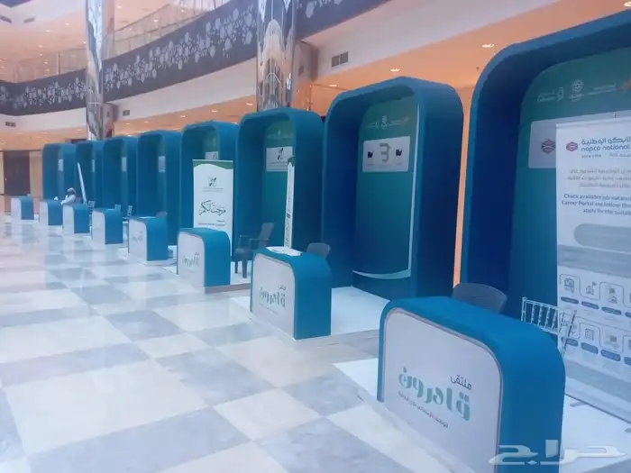 تصنيع و تأجير بوثات خشب معارض مقاس 2x2 6