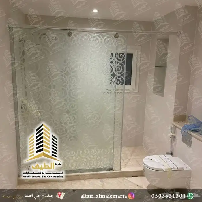 مرايا و زجاج معشق وملون و قبب وتشطيبات 12