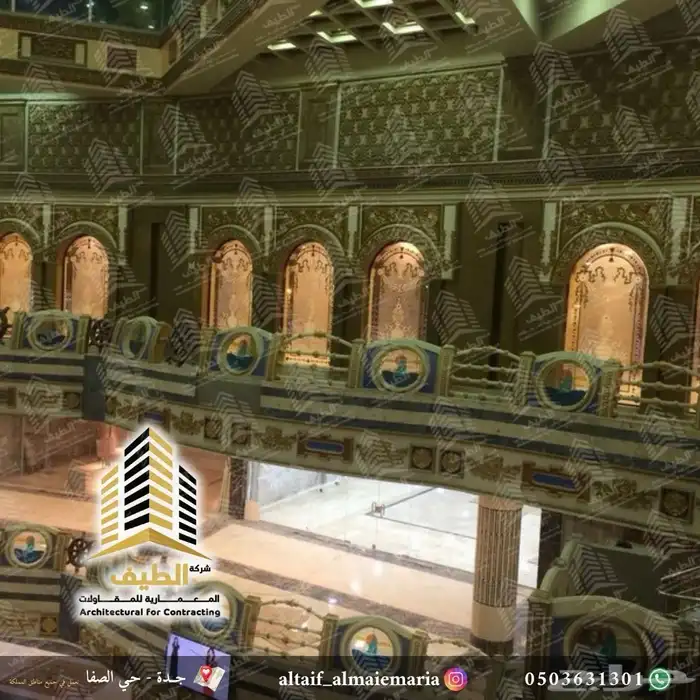 مرايا و زجاج معشق وملون و قبب وتشطيبات 17