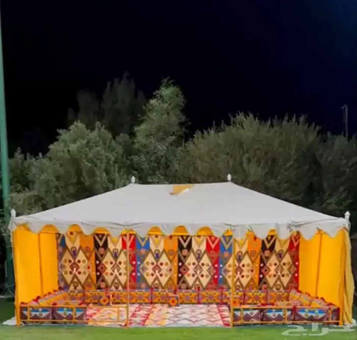 خيام خيمة الصقور خيمة الشيخة بيت الشعر الثابت 1