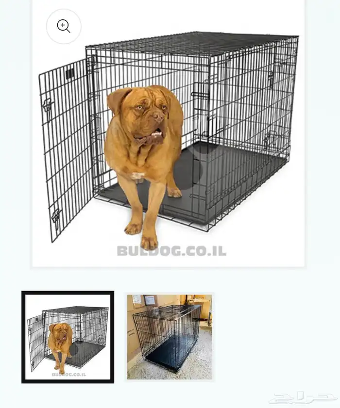 قفص حيوانات ( كلاب) حجم كبير جدا 9