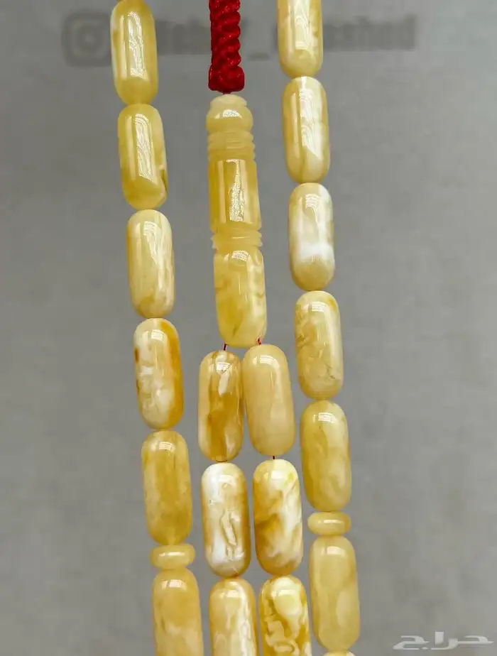 مسباح كهرمان طبيعي صنوبري 5