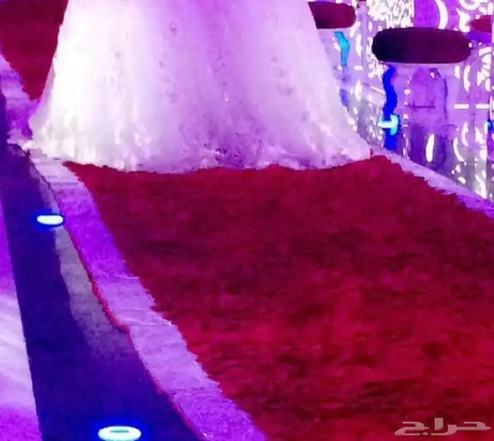 مفرش الورد للعروس ممر ورد احمر للعرايس 0