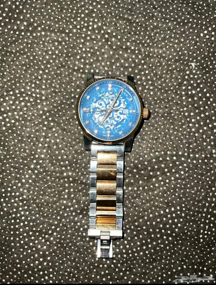ساعه MONT BLANC الاصليه في حاله جيده الساعه تحتاج بطاريه فقط 0