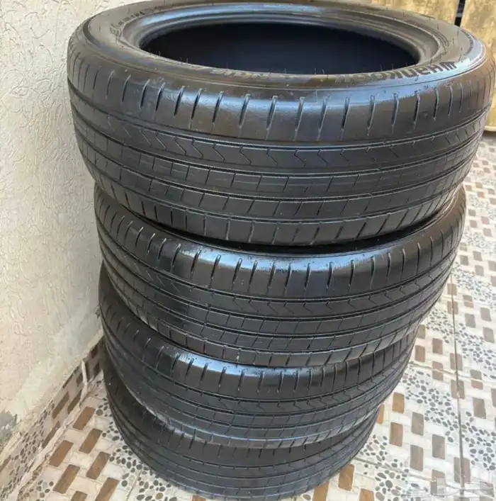 كفرات مقاس 17 تاريخ 24 صناعة هنكوك مقاس 215 55 17 4