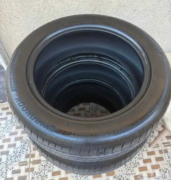 كفرات مقاس 17 تاريخ 24 صناعة هنكوك مقاس 215 55 17 6