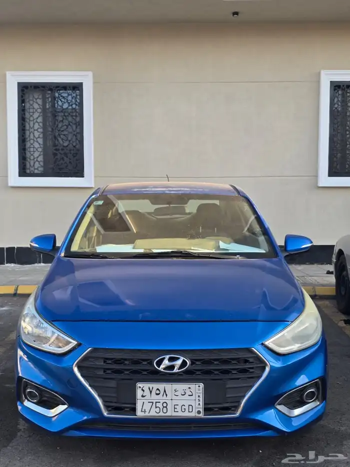 اكسنت 2019 للبيع اللون ازرق 2
