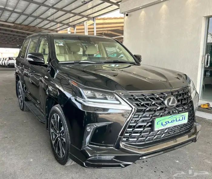 جيب لكزس2021 LX مخزن بلاك دشن عداد 35 الف كيلو 2