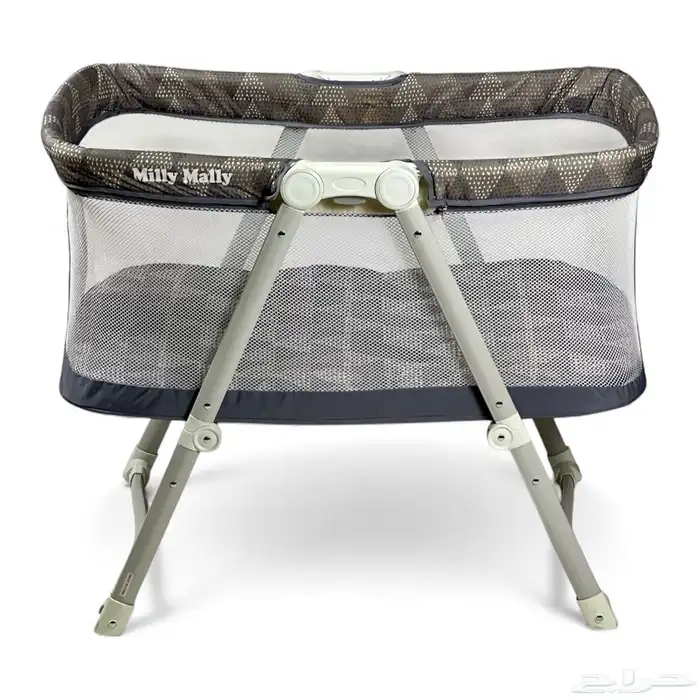 سرير مواليد مع ناموسية - سرير للأطفال محمول مع شنطة 1