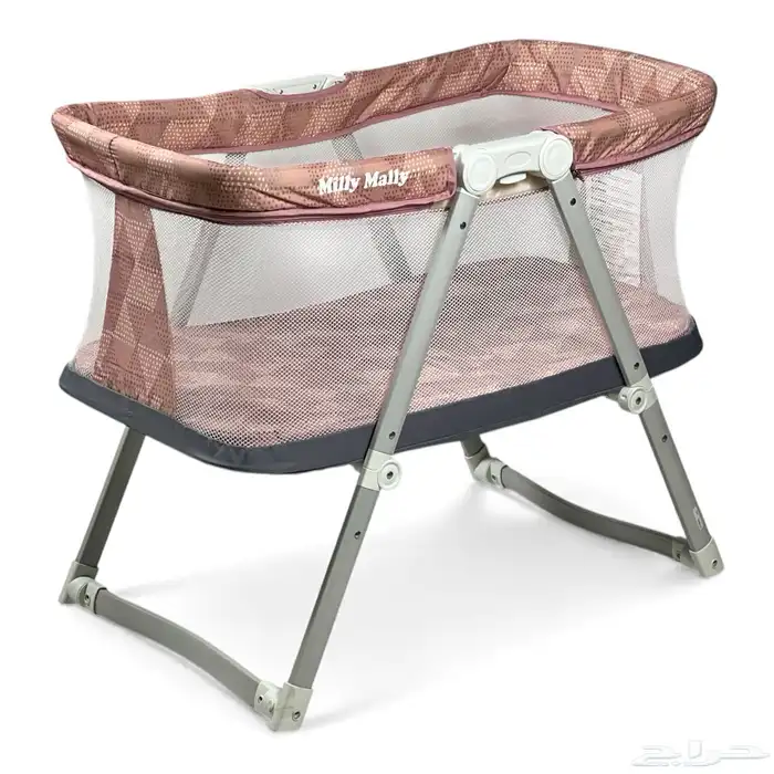 سرير مواليد مع ناموسية - سرير للأطفال محمول مع شنطة 7