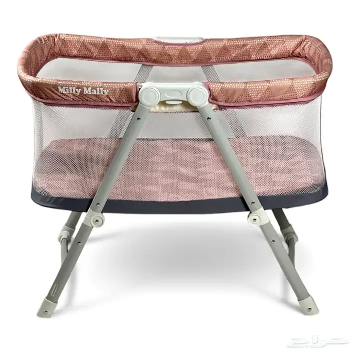 سرير مواليد مع ناموسية - سرير للأطفال محمول مع شنطة 6