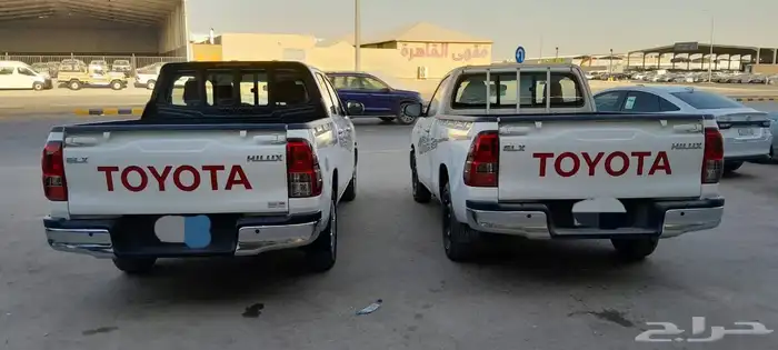 هايلوكس غماره اصفار 2023 لوحات 3