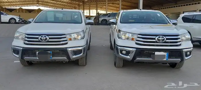 هايلوكس غماره اصفار 2023 لوحات 4