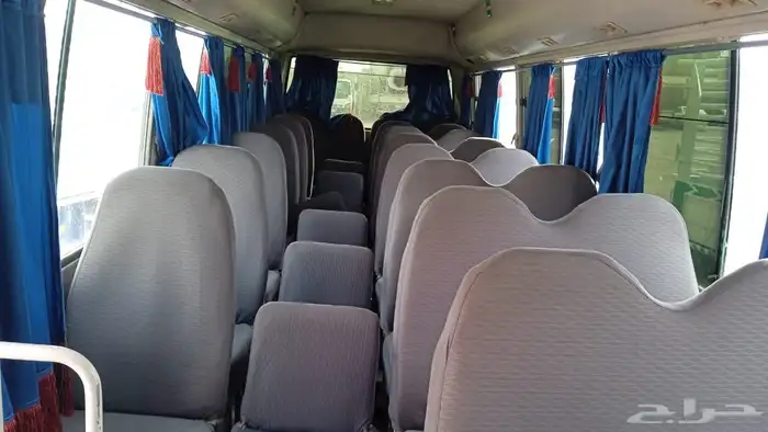 اجار باص كوستر 2007 بالسائق في بقيق 34 مقعد 2