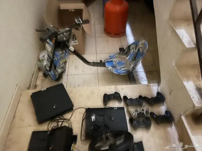 سوني 4 و سوني 3 مع القير و سكوتر درافت 2