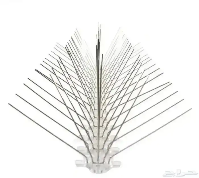 طارد حمام ستيل واحد متر وطارد حمام بلاستيك 60سم (طيور) 2