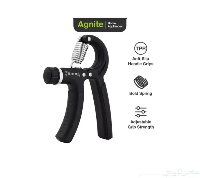 أداة لتقويه قبضه اليد وعضلات السواعد وشد الاعصاب 1