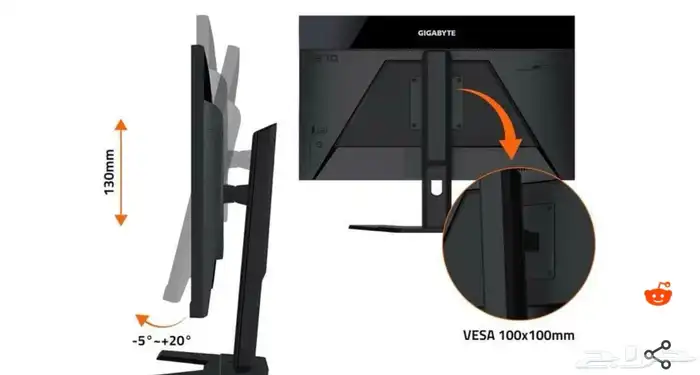 شاشة بي سي Gigabyte M27Q 2k 170hz 1