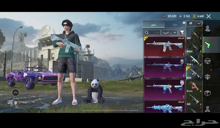 حساب ببجي موجود مقطع. لا يتواصل إلى الصامل 5