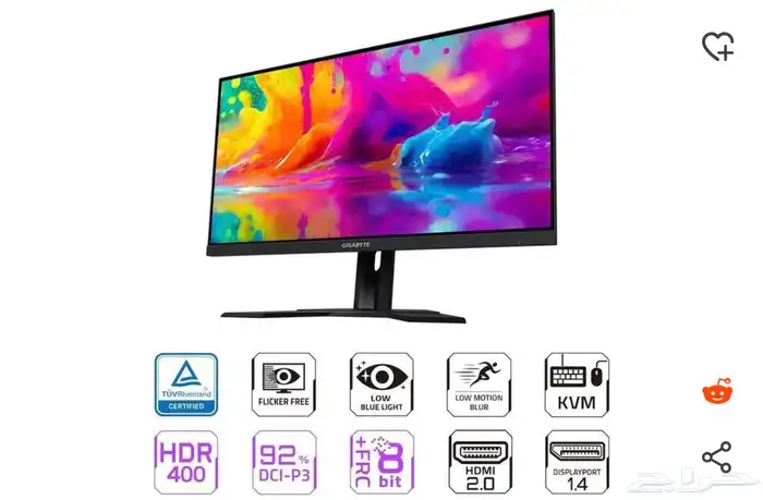 شاشة بي سي Gigabyte M27Q 2k 170hz 0