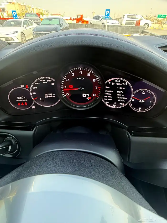 للبيع  بورش كايين GTS 2021 ماشي 30 الف كم على الضمان 13
