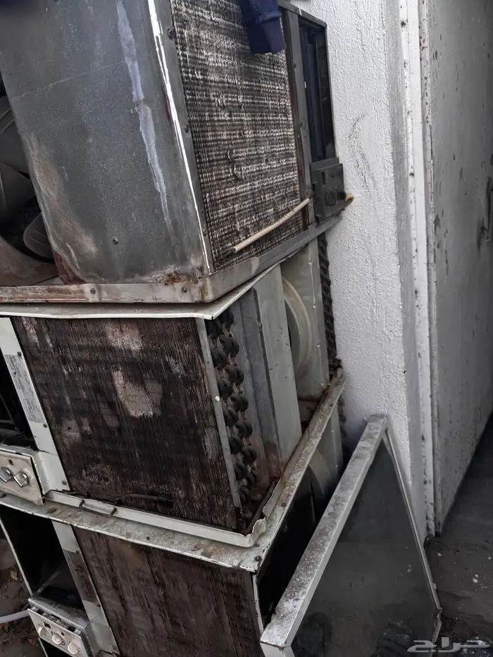 خمسه مكيفات شباك كارير وجبسون 4