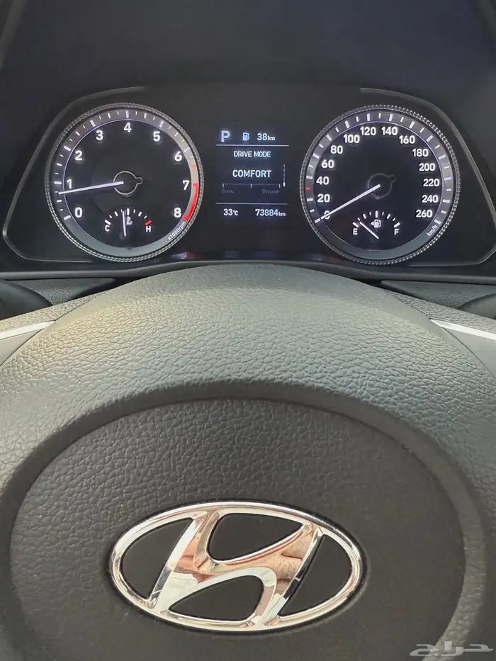 سوناتا 2021 فل كامل بدون بنورما بحالة الوكاله للبيع 14