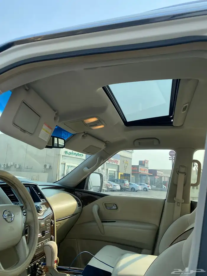 نيسان باترول 2013خالي من الرش ومحركات وكاله ثاني مالك 8