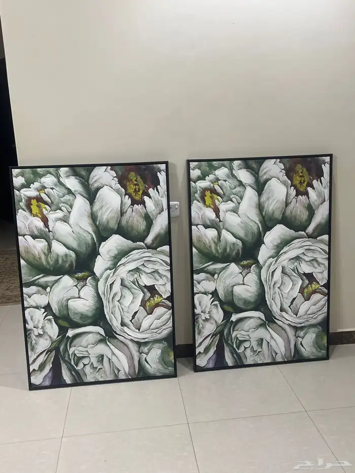 ثلاجه صغيره (1)ومرايه العدد( 1 )لوحه جداريه العدد (2) 2