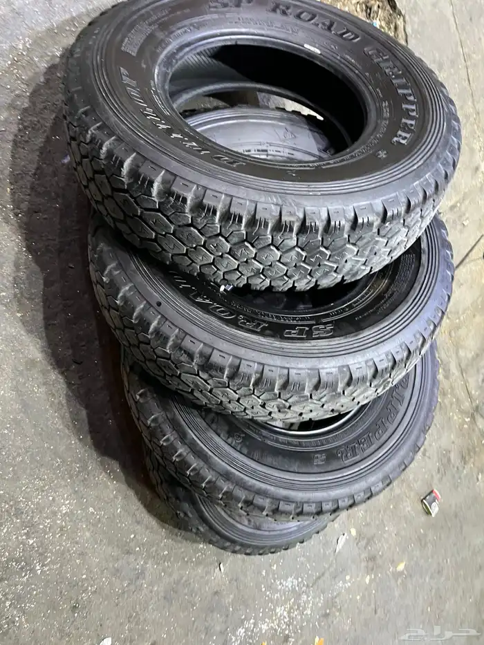 كفرات دنلوب ابو لبنه مقاس 235 85 16 13