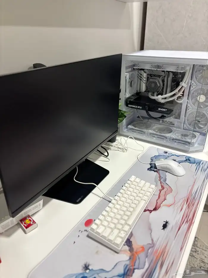 شاشة ASUS 27 inch 2K   شبه جديدة 144Hz 1